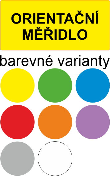 254 ORIENTAČNÍ MĚŘIDLO 22x10mm