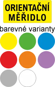 125 ORIENTAČNÍ MĚŘIDLO 15x7mm