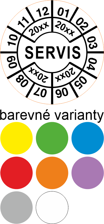 312 čtyřletá SERVIS 15mm